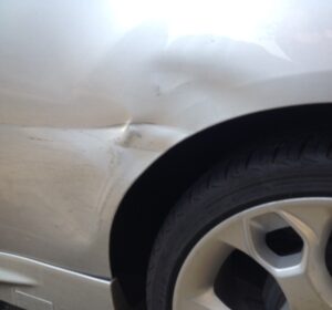 car wheel arch paint repair