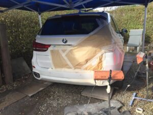 car paint dent repair BMW