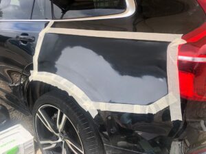 car paint dent repair volvo estate