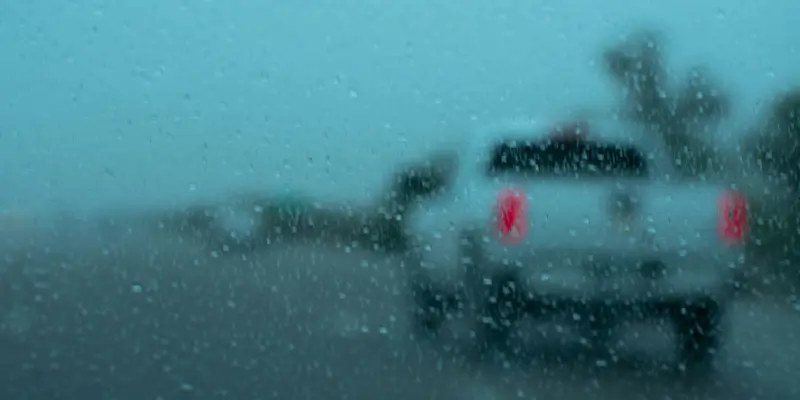 driving in the rain hints with autoblend